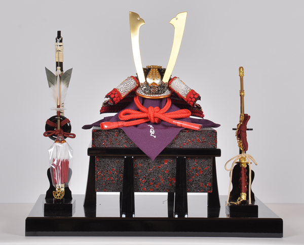 五月人形 瑞半武者人形 兜差 春楓作 (十号)